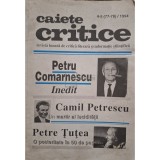 Caiete critice, vol. 3-4 (77-78) / 1994 (Editia: 1994)