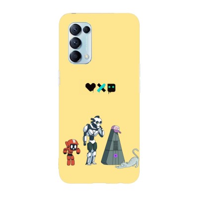 Husa compatibila cu Oppo A52, Viceversa, model Robot Squad Love Death Robots, Silicon, TPU foto