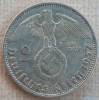 (A690) MONEDA DIN ARGINT GERMANIA - 2 REICHSMARK MARK 1937, LIT. A, NAZISTA, Europa