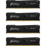 Memorii Kingston FURY Beast 32GB(4x8GB), DDR4-3200MHz, CL16, Quad Channel