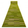 Traversa heat-set Fryz Neli verde - tei, 100 cm, Dreptunghi, Polipropilena