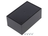 Carcasa Universala TEKO ABS Neagra 70x110x48mm Serie 15 Material Capac Aluminiu