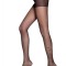 Ciorap cu model imitație tatoo, Conte Fantasy Femme - Nero, 4-L Standard