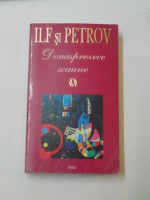 DOUASPREZECE SCAUNE de ILF SI PETROV ,1997 foto