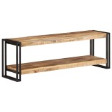 Cumpara ieftin Comodă TV, 120 x 30 x 40 cm, lemn de mango nefinisat