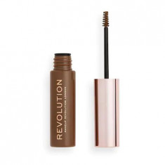 Gel pentru sprancene Makeup Revolution, Brow Gel Ash Brown, 6 ml foto