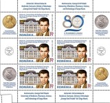 ROMANIA 2025 UNIVERSITATEA DE MEDICINA TARGU MURES - minicoala 5 timbre + 1 vinieta + 4 tabs-uri LP.2510 MNH**, Nestampilat