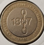 2 pounds 2007 Marea Britanie, Abolition of Slave Trade, km#1075
