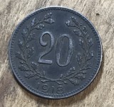 MNDSTR AUT201 - Austro-Ungaria - 20 heller 1918