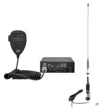 Kit Statie radio CB PNI Escort HP 8000L ASQ + Antena CB PNI S75 cu cablu si montura fixa