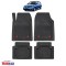 Covorase Auto TeamCar&reg; Kia Rio DC (2000-2005) - Negru - Cauciuc Rezistent Tip Tavita