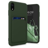 Husa pentru Apple iPhone XR, Silicon, Verde, 55116.80, kwmobile, Carcasa