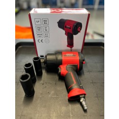 Pachet pistol pneumatic de impact Rooks 1 2 1750 Nm + Tubulare lungi de impact Yato 17,19,21mm