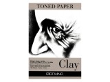 Bloc desen Toned Paper Clay, A3, 120g, 50 file, fara spirala Fabriano