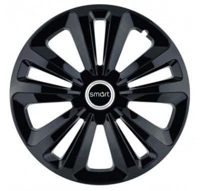 Set 4 Capace Roti, potrivite jantelor de R16, pentru Smart, model terra negru foto