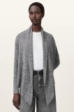 AllSaints cardigan din amestec de l&acirc;nă HARPER culoarea gri, light, W052KC