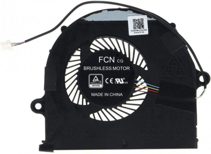 Cooler Laptop, Asus, ROG Strix GL503, GL503VD, FX503VD, GL703, GL703V, DFS521212MP0T, FCN4VBKLFAJN10, 5V, 0.5A