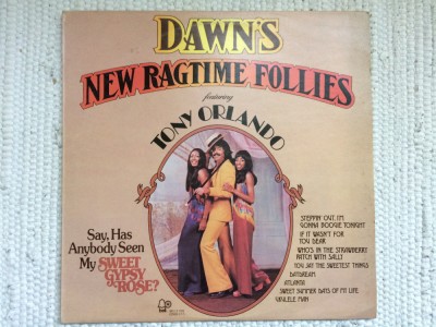 dawn tony orlando dawn&amp;#039;s new ragtime follies disc vinyl lp muzica funk disco VG+ foto