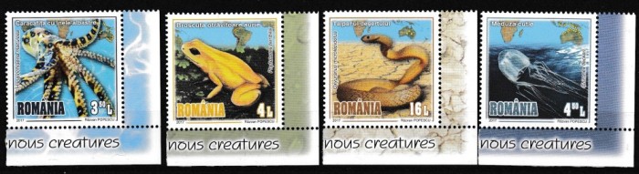 Romania 2017 - ANIMALE PERICULOASE - MNH