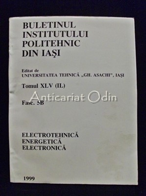 Buletinul Institutului Politehnic Din Iasi - M. Albu, Gh. Baluta foto