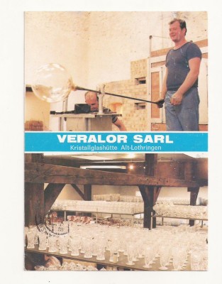 SG9 - Carte Postala - Germania, Kristallglashutte Alt-Lothringen, Circulata 1981 foto