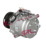 Compresor aer conditionat Saab 9-3, 1998-2002, motorizare 2.0/2.0 T, 2.3/2.3 T, benzina; 2.2 TiD, diesel, rola curea 100 mm, 6 caneluri, tip Sanden: