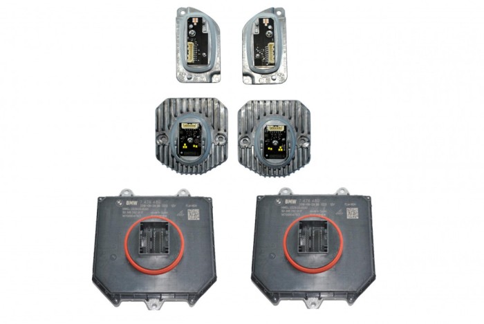 OE DAYLIGHT MODULE KIT LED DIRECTION INDICATOR FOR ADAPTIVE BMW 5 G30 F90 M5 G31 6 G32 GT HEADLIGHTS 63117214941, 63117214942