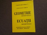 Constantin Udriste - Geometrie diferentiala. Ecuatii diferentiale