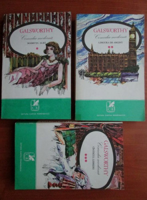 John Galsworthy - Comedia modernă ( 3 vol. ) foto