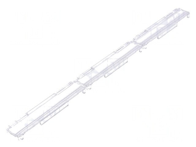 Lentilă LED Dreptunghiulară Transparentă Plexiglass PMMA
