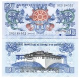 Bhutan 1 Ngultrum 2013 P-27b UNC - Bancnota din Asia