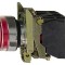 Comutator Acționat prin Apăsare 22mm 1NC/1NO XB4BW34B5