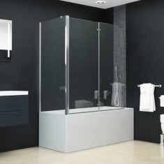 Cabină de duș dublu-pliabilă, 120x68x130 cm, ESG