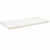 Blat de birou, alb, 80x40x2,5 cm, lemn masiv de pin, DKD Home Decor