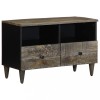 VidaXL Dulap TV Gri deschis 70x33,5x46 cm Lemn masiv Mango