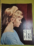 revista cinema aprilie 1965 - filmul padurea spanzuratilor si harap alb cu florin piersic