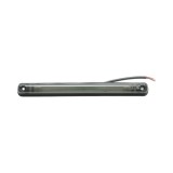 Lampa pozitie cabina camion LED 24V rosu fumuriu 6 LED-uri 240x26x25mm Breckner Germany