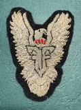 Insigna Pilot Militar Ferdinand din textil