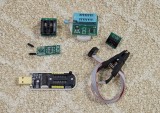 Set EEPROM si programator Flash pe CH341A, USB,&nbsp;5&nbsp;V