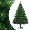 VidaXL Brad de Crăciun artificial cu suport și balamale, 150 cm 356751