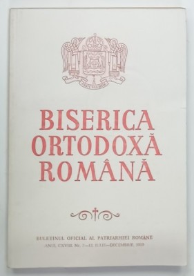 BISERICA ORTODOXA ROMANA , BULETINUL OIFCIAL AL PATRIARHIEI ROMANE , NR. 7-12 , 2000 foto