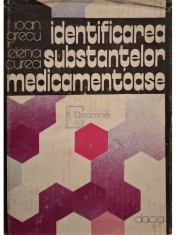 Ioan Grecu - Identificarea substantelor medicamentoase (Editia: 1980)