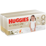 Pachet scutece Huggies Extra Care 5, 11-25 kg, 100 buc