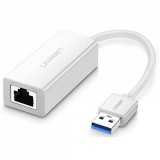 Placa Retea UGREEN CR111, RJ45, USB 3.0, Alb
