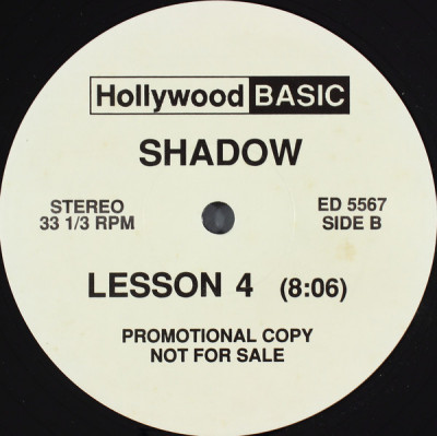 Vinil Lifers Group / Shadow &amp;ndash; Real Deal (Shadow Remix) / Lesson 4 12&amp;quot; (VG+) foto