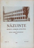 NAZUINTE, REVISTA LITERARA-STIINTIFICA A LICEULUI "MIHAIL KOGALNICEANU" HUSI-COLECTIV-338925
