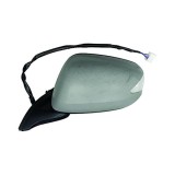 Oglinda exterioara Honda Jazz / Fit (Ge) 10.2008-12.2015 partea stanga BestAutoVest crom asferica carcasa prevopsita grunduita reglare electrica cu i