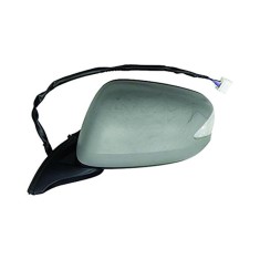 Oglinda exterioara Honda Jazz / Fit (Ge) 10.2008-12.2015 partea stanga BestAutoVest crom asferica carcasa prevopsita grunduita reglare electrica cu i