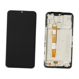 Display LCD cu Rama Negru Compatibil cu Vivo Y72 5G - Inlocuire Ecran Telefon