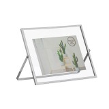 Rama foto 15x10 cm, Argintiu, Metal, ATU-081881, Oem